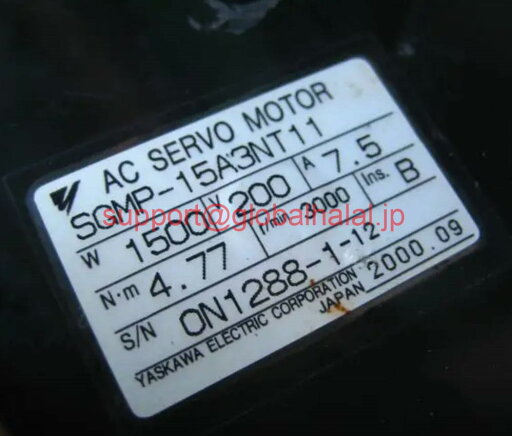 新品【東京発★適格請求書★税込】 YASKAWA サーボモータ SGMP-15A3NT11 【6ヶ月保証】 新品【東京発★適格請求書★税込】 YASKAWA サーボモータ SGMP-15A3NT11 【6ヶ月保証】