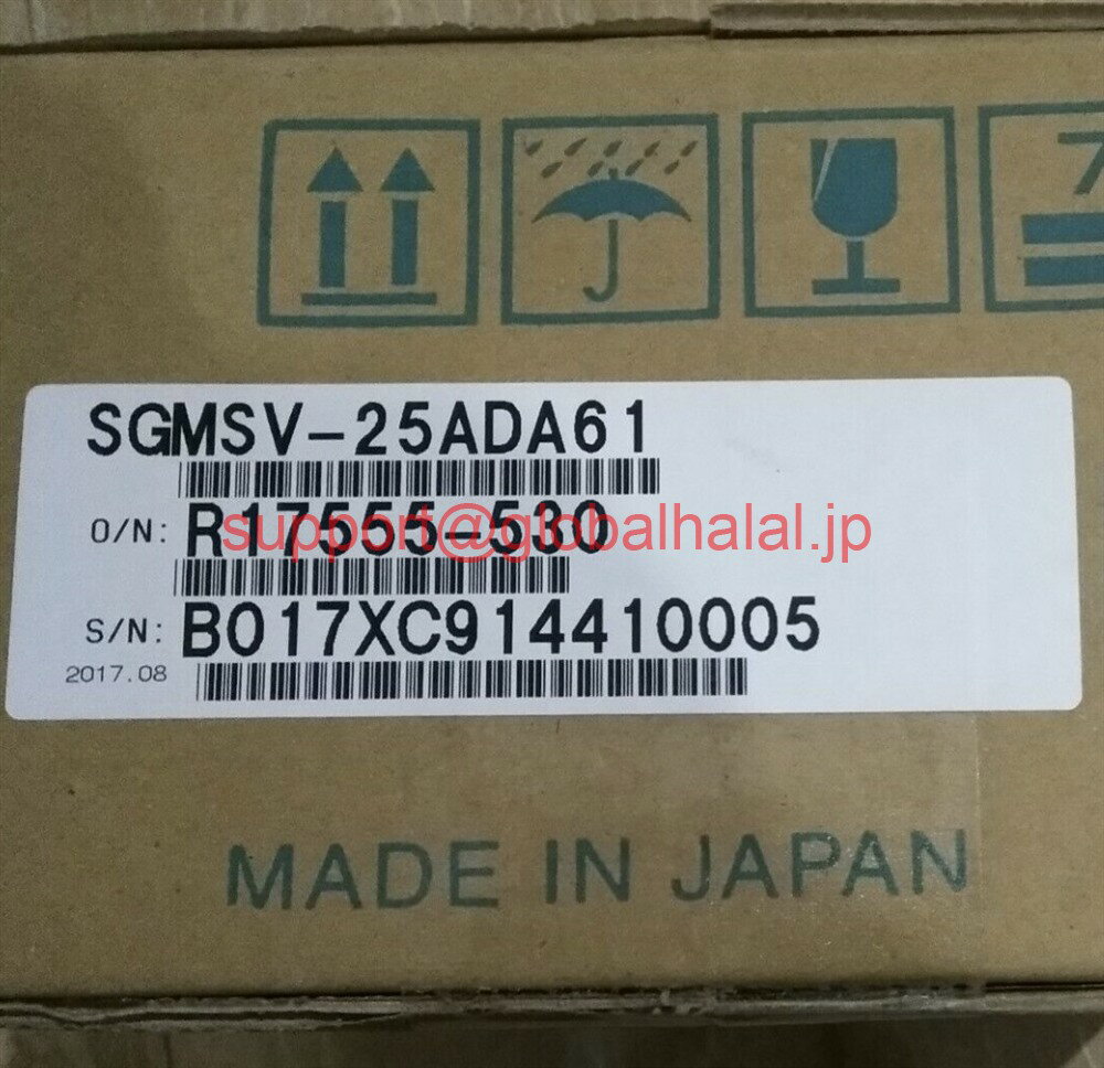 新品【東京発★適格請求書★税込】 YASKAWA サーボモーター SGMSV-25ADA61 【6ヶ月保証】
