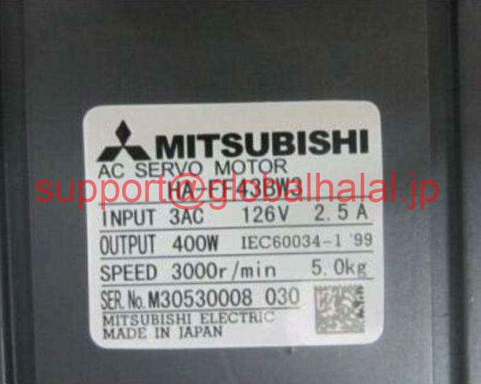 商品詳細 商品説明 新品未使用 保証期間：6ヶ月（商品をお受け取ってから） 初期不良につきまして、交換又は返金が可能です。 *その際、送料はこちらから負担致します。 発送詳細 商品の発送は入金後の5-7日間くらいです。 運送会社：佐川急便/ゆうパック 連絡方法 販売中のカテゴリーにご希望の型式がない場合は、メールでご希望の型式をご連絡いただければ幸いです。 メールアドレス：support@globalhalal.jp 注意 極一部製品は数年前から生産終了の長期保管品ですが、保証期間は同様に6ヶ月で、動作確認は済んでおります。 *販売中の商品は複数在庫がございますので、同じ画像を使い回しております。予めご了承ください。お世話になります。 当店主に三菱電機、安川電機、富士電機、OMORON等のサーボモーター及びほかのモーター等を販売しています。 当店出品中の商品は全部保証6ヶ月のです。ご安心ください。 ご不明な点がありましたら質問欄にてご質問ください。 メールアドレス：support@globalhalal.jp よろしくお願いします。