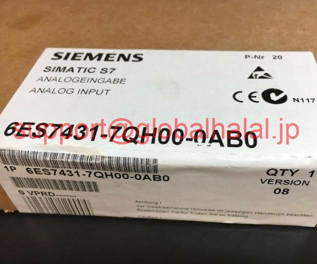 ���ʡ����ȯ��Ŭ���������ǹ���6ES7431-7QH00-0AB0 Siemens 6ES7 431-7QH00-0AB0 SIMATIC S7-400 Input ������󥹡�6�����ݾڡ�