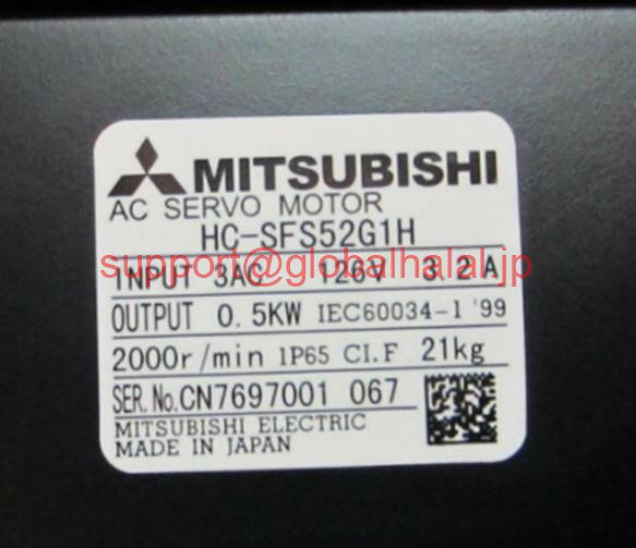 ���ʡ����ȯ��Ŭ���������ǹ���HC-SFS52G1H Mitsubishi Servo Motor HC-SFS52G1H ��ɩ��6�����ݾڡ�