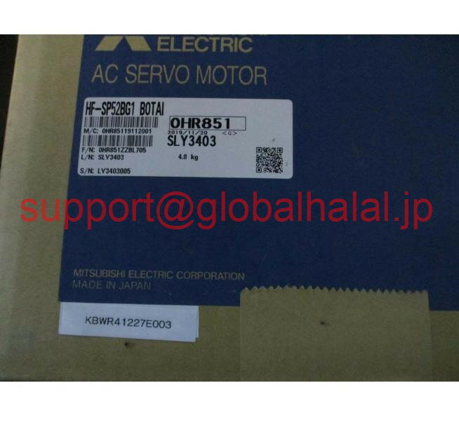 ���ʡ����ȯ��Ŭ���������ǹ���HF-SP52BG1(1/43) Mitsubishi Servo Motor HF SP52BG1(1:43) ��ɩ��6�����ݾڡ�