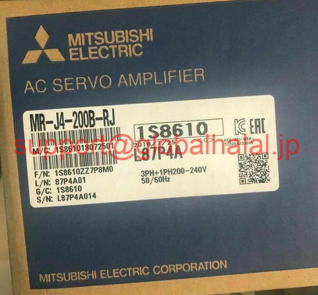 Hewlett Packard - 新品【東京発★適格請求書★税込】MR-J4-200B-RJ Mitsubishi Servo Drive MR-J4-200BRJ 三菱【6ヶ月保証】