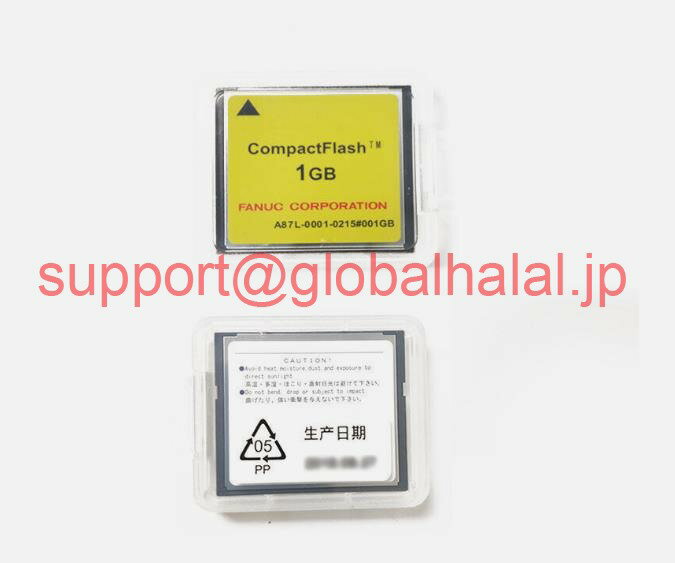 新品【東京発★適格請求書★税込】FANUC CF card + adapter A87L-0001-0200#256MB + A02B-0236-K150【6ヶ月保証】