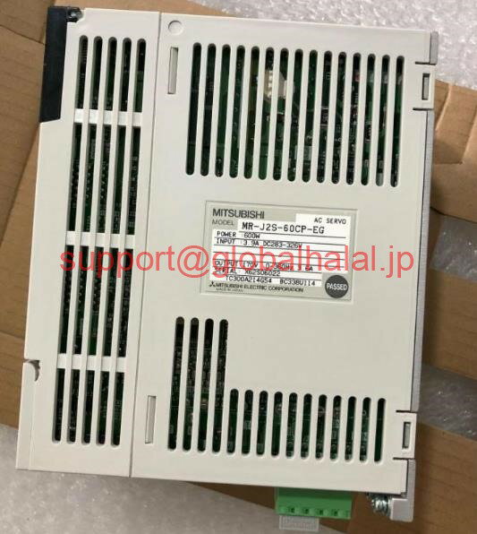 新品【東京発★適格請求書★税込】Mitsubishi MR-J2S-60CP-EG Servo Drive MRJ2S60CP-EG 三菱【6ヶ月保証】