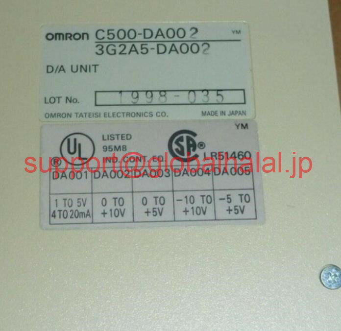 ViyKiōzOMRON C500-DA002 3G2A5-DA002 C500DA002 Iy6ۏ؁z