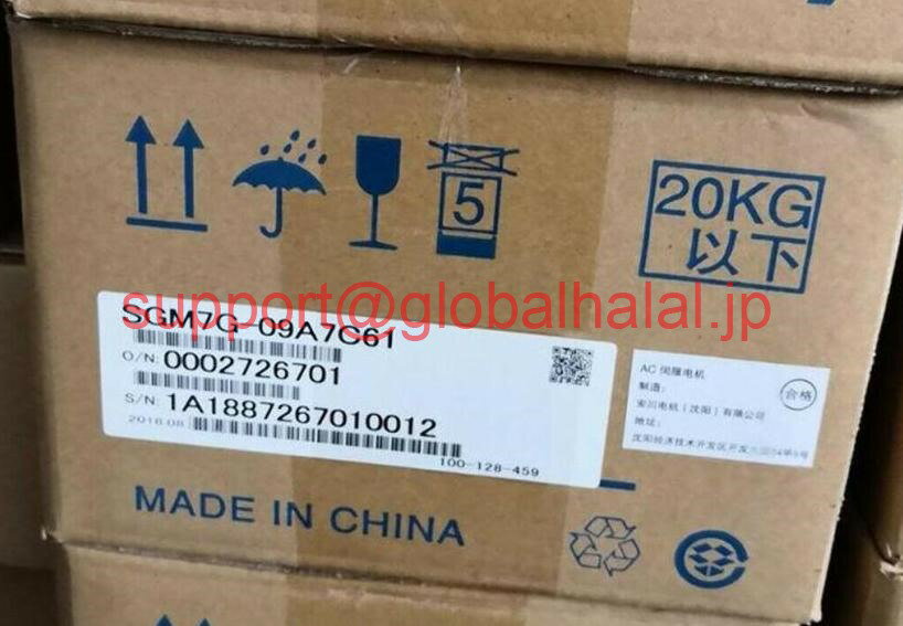 ViyKiōzSGM7G-09A7C61 YASKAWA 200V 850W 5.39NM 130mm AC Rotary Servo Motory6ۏ؁z