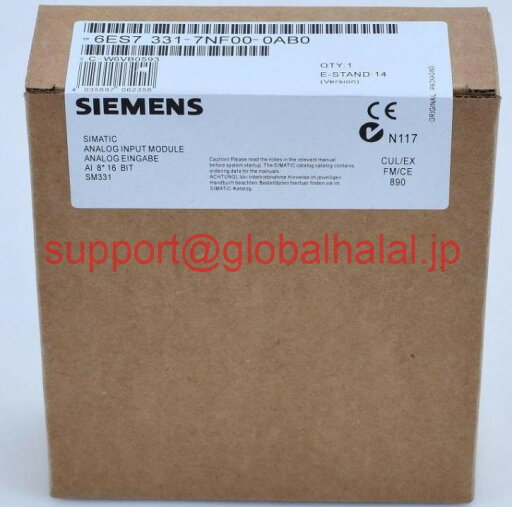 新品【東京発★適格請求書★税込】Siemens 6ES7 331-7NF00-0AB0 6ES7331-7NF00-0AB0 シーメンス【6ヶ月保証】 新品【東京発★適格請求書★税込】Siemens 6ES7 331-7NF00-0AB0 6ES7331-7NF00-0AB0 シーメンス【6ヶ月保証】