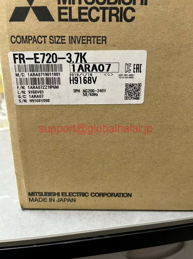 新品【東京発★適格請求書★税込】MITSUBISHI/三菱 FR-E720-3.7K インバーター【6ヶ月保証】 新品【東京発★適格請求書★税込】MITSUBISHI/三菱 FR-E720-3.7K インバーター【6ヶ月保証】