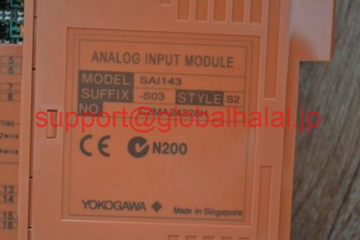 新品YOKOGAWA Analog Input Module SAI143-S03