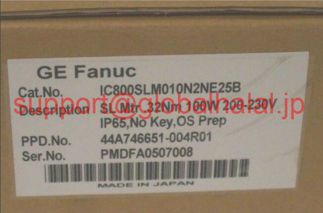 NEC - 新品【東京発★適格請求書★税込】GE FANUC ファナック IC800SLM010N2NE25B SERVO MOTOR 100W, 200-230V, IC800SLM010N2NE25【6ヶ月保証】