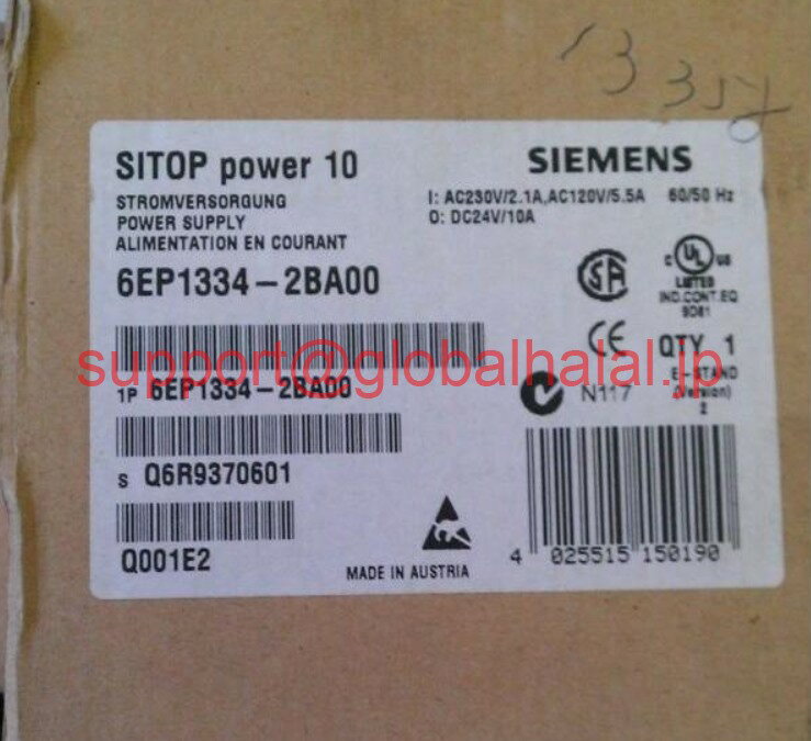 Netbook （UmPC） - 新品【東京発★適格請求書★税込】SIEMENS 6EP1334-2BA00 Power Supply 6EP1 334-2BA00 シーメンス【6ヶ月保証】