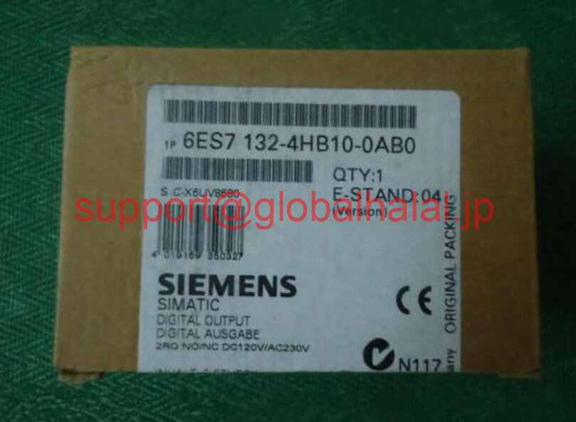 楽天Global Halal Japan新品【東京発★適格請求書★税込】シーメンス Siemens 6ES7 132-4HB12-OAAO【6ヶ月保証】