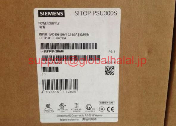 SHARP - 新品【東京発★適格請求書★税込】シーメンス Siemens SITOP power 6EP1434-2BA1O【6ヶ月保証】