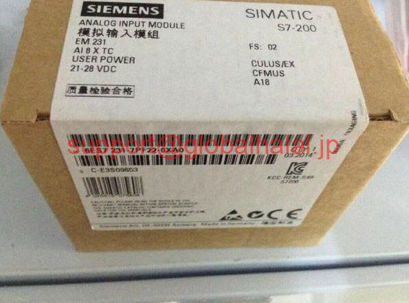 新品【東京発★適格請求書★税込】シーメンス SIEMENS 6ES7231-7PF22-0XA0 6ES7 231-7PF22-0XA0 Analog Input Module【6ヶ月保証】