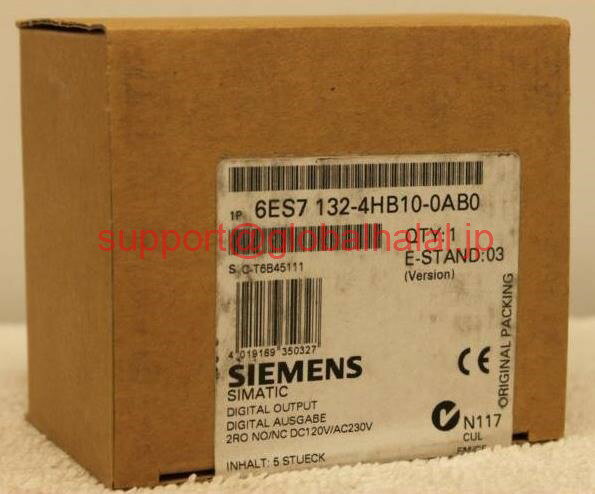 乐天商城 - 新品【東京発★適格請求書★税込】シーメンス SIEMENS 6ES7 132-4HB10-0AB0【6ヶ月保証】