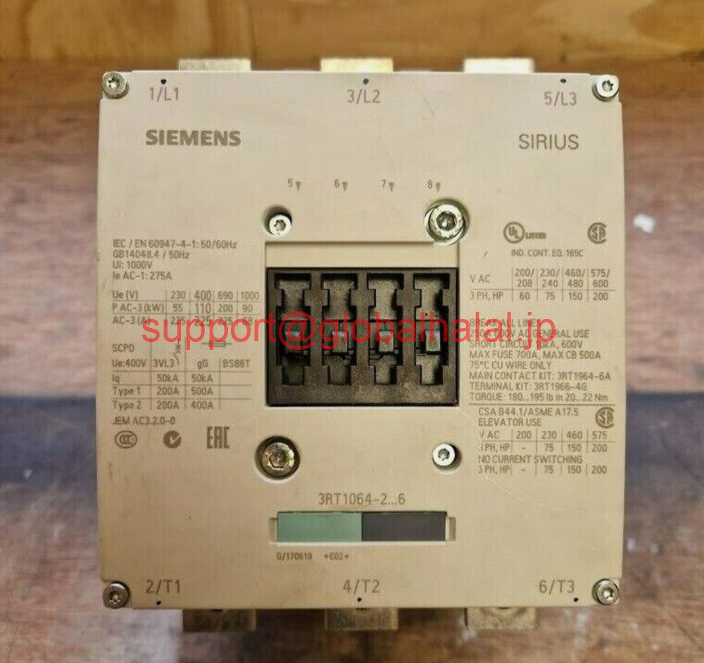 Hewlett Packard - 新品【東京発★適格請求書★税込】シーメンス Siemens 3RT1064-2AF36【6ヶ月保証】