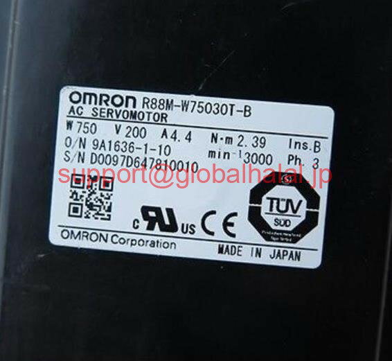 Cases - 新品【東京発★適格請求書★税込】R88M-W75030T-B Omron Servo Motor R88MW75030T-B オムロン【6ヶ月保証】