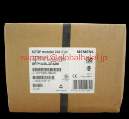 新品【東京発★適格請求書★税込】SIEMENS 6EP1436-3BA00 6EP1 436-3BA00 switching power supply シーメンス【6ヶ月保証】 新品【東京発★適格請求書★税込】SIEMENS 6EP1436-3BA00 6EP1 436-3BA00 switching power supply シーメンス【6ヶ月保証】