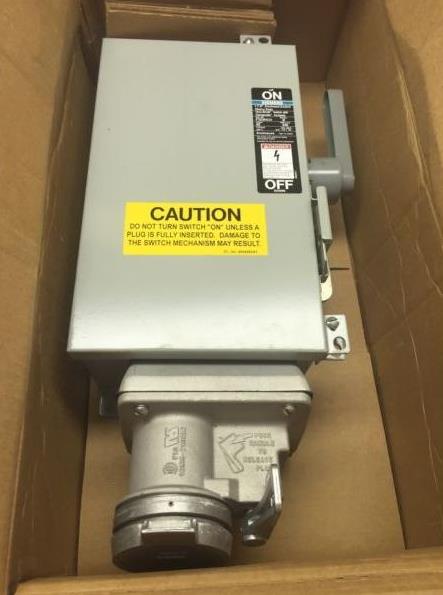 新品シーメンス SIEMENS F322HCH SAFETY RECEPTACLE SWITCH 60AMP INTERLOCKED 240V 3POLE