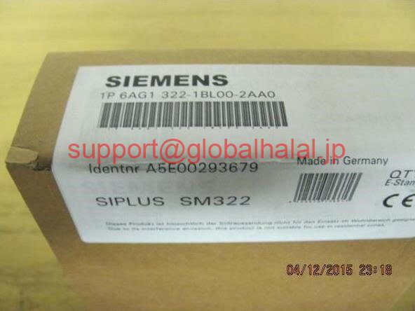 楽天Global Halal Japan新品【東京発★適格請求書★税込】シーメンス Siemens Siplus SM322 6AG1 322-1BLOO-2AAO Module【6ヶ月保証】