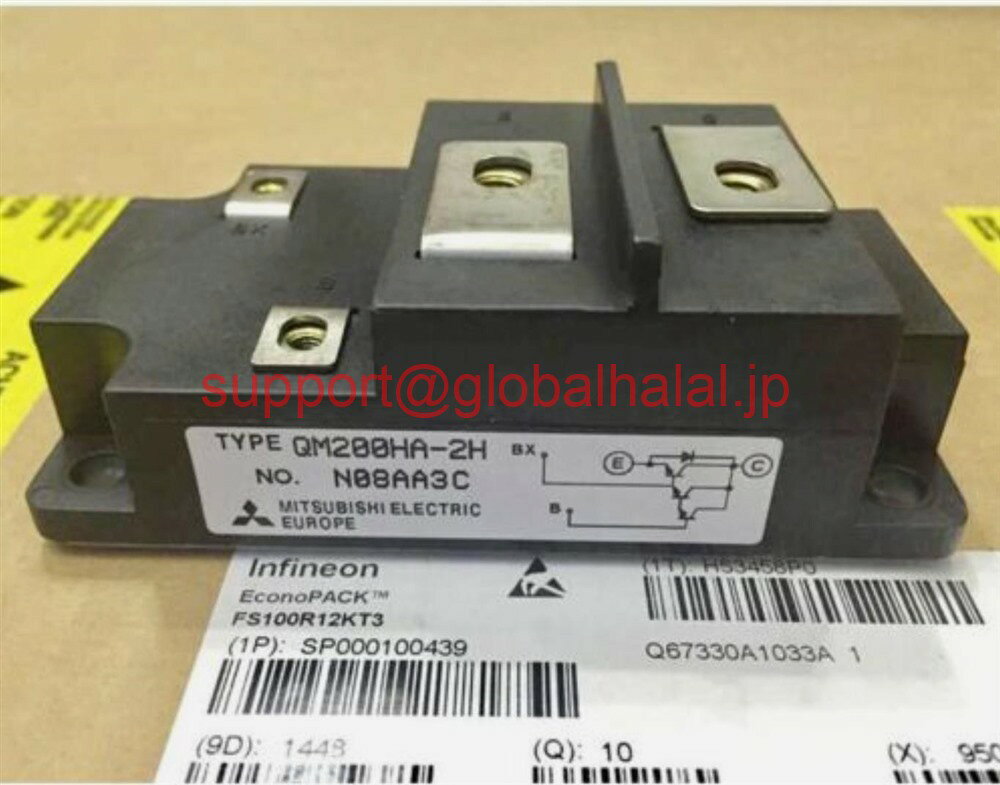 新品【東京発★適格請求書★税込】(12個) QM200HA-2H MITSUBISHI IGBT MODULE QM200HA2H【6ヶ月保証】
