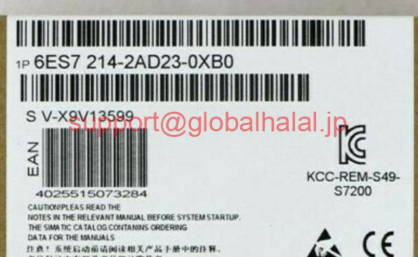 Rakuten - 新品【東京発★適格請求書★税込】Siemens 6ES7214-2AD23-0XB0 6ES7 214-2AD23-0XB0 シーメンス【6ヶ月保証】