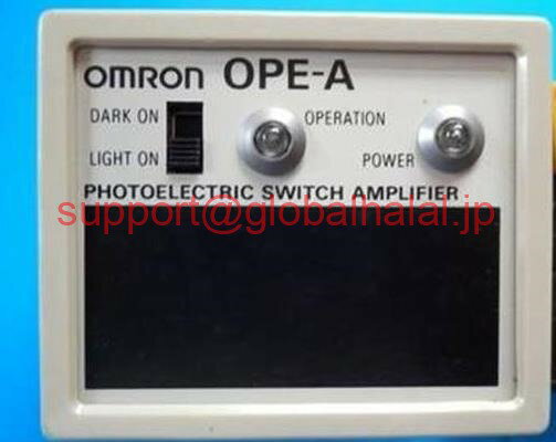 楽天Global Halal Japan新品【東京発★適格請求書★税込】OPE-A OMRON Photoelectric Switch 120-220VAC OPE A オムロン -【6ヶ月保証】