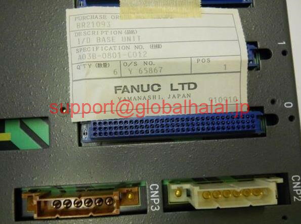 ViyKiōzFANUC t@ibN A03B-0801-C012 I/O BASE UNIT MOTHERBOARD CONDITIONy6ۏ؁z