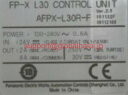 新品【東京発★適格請求書★税込】Panasonic AFPX-L30R-F PLC control unit FP-X L30 パナソニック【6ヶ月保証】