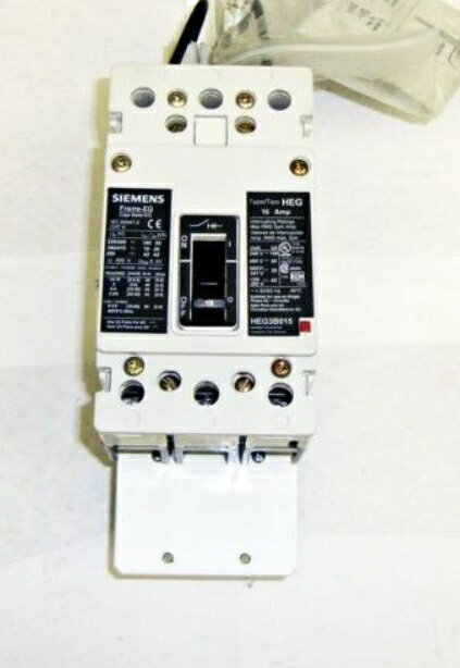 新品【東京発★適格請求書★税込】シーメンス #SLS1J80 Siemens Cat-HEG3B015 Part-FBCB15G 15AMP 13655ELL【6ヶ月保証】