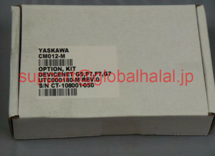 新品【東京発★適格請求書★税込】YASKAWA CM012-M Devicenet G5 P7 F7 G7 Option Kit - NOS【6ヶ月保証】