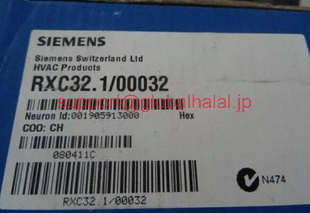 東京発 適格請求書 税込 シーメンス SIEMENS RXC32.1 00032 controller 6ヶ月保証 global-halal-10012371 Global Halal Japan パッケージ画像