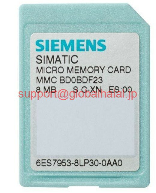 ViyKiōzV[X Siemens MEMORY CARD 4MB 6ES7 953-8LM20-0AA0 (6ES79538LM200AA0)y6ۏ؁z