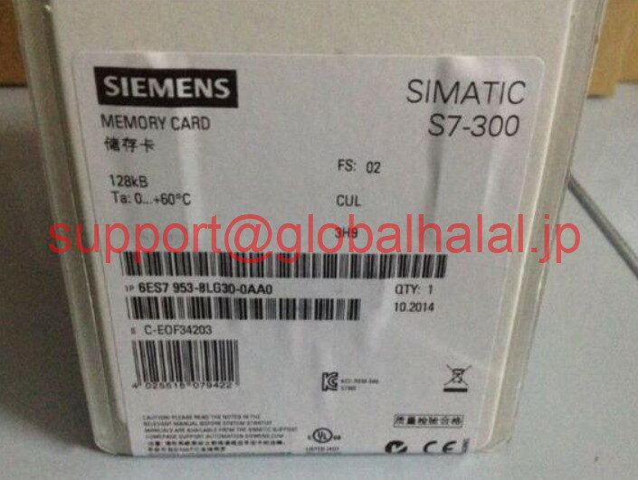 楽天Global Halal Japan新品【東京発★適格請求書★税込】Siemens 6ES7953-8LM31-OAAO MMC card within 4MB 6ES7 953-8LM31-OAAO【6ヶ月保証】