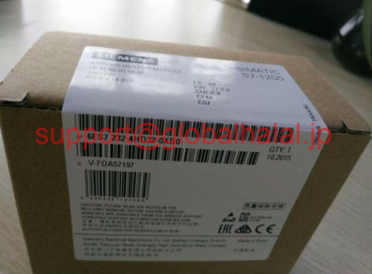 新品【東京発★適格請求書★税込】シーメンス Siemens PLC S7-1200 SM1232 6ES7 232-4HD32-0XB0 FY03【6ヶ月保証】