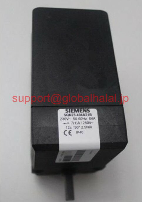 DELL - 新品【東京発★適格請求書★税込】SQN75.494A21B SIEMENS Servo Motor Damper Actuators for Burner【6ヶ月保証】