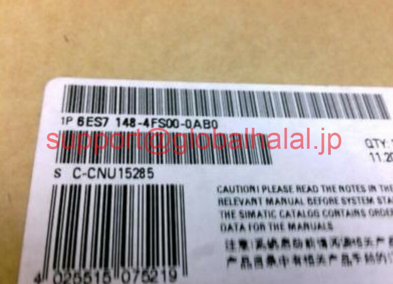 ViyKiōzV[X SIEMENS 6ES7 148-4FS00-0AB0 ELECTRONIC MODULE DC 24V, #189814y6ۏ؁z