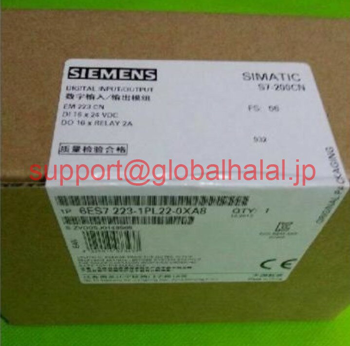 新品【東京発★適格請求書★税込】SIEMENS 6ES7223-1PL22-0XA8 Extension module 6ES7 223-1PL22-0XA8【6ヶ月保証】