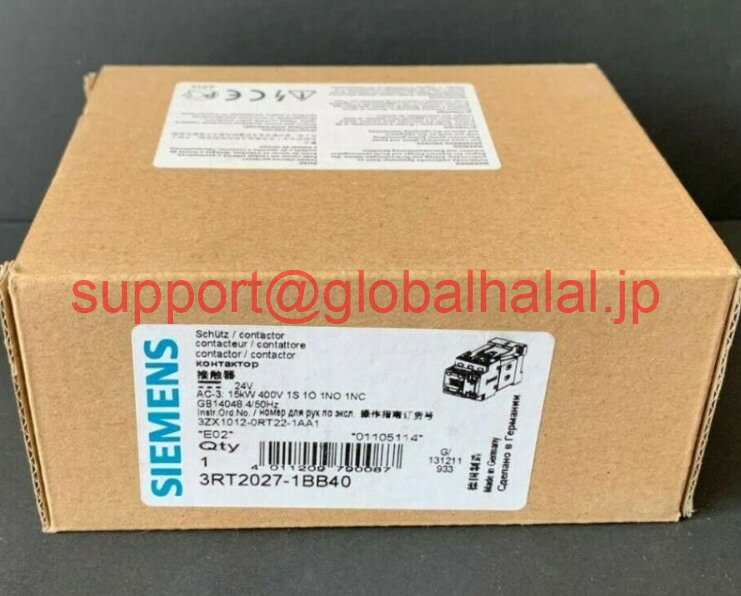 Netbook （UmPC） - 新品【東京発★適格請求書★税込】3RT2027-1BB40 Siemens Contactor 3RT20271BB40 シーメンス【6ヶ月保証】