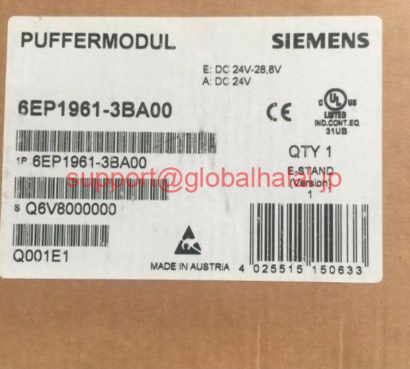新品【東京発★適格請求書★税込】6EP1961-3BA00 Siemens 6EP1 961-3BA00 6EP19613BA00【6ヶ月保証】