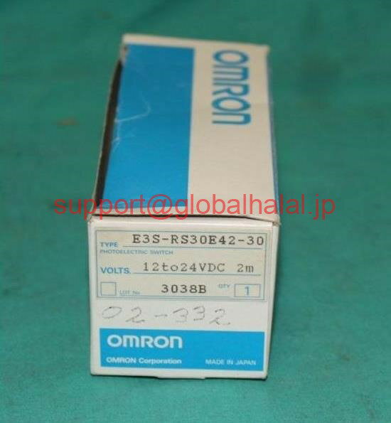新品【東京発★適格請求書★税込】Omron, E3S-RS30E42-30, Photoelectric Sensor Switch Photoeye Emiter【6ヶ月保証】