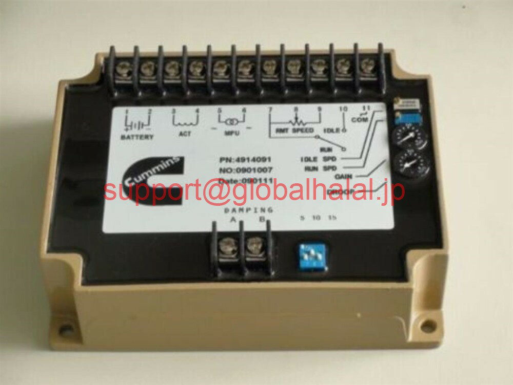 新品【東京発★適格請求書★税込】4914091 Electronic Engine Speed Controller Governor Generator Gens..