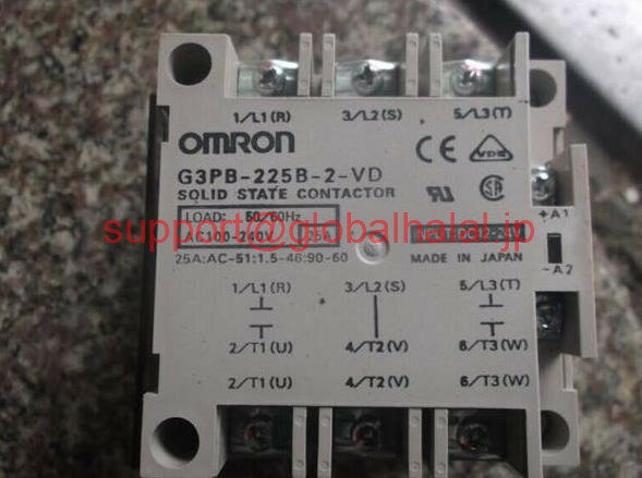 新品【東京発★適格請求書★税込】Omron G3PB-225B-2-VD Solid State Relay G3PB225B-2-VD 12-24VDC オムロン【6ヶ月保証】