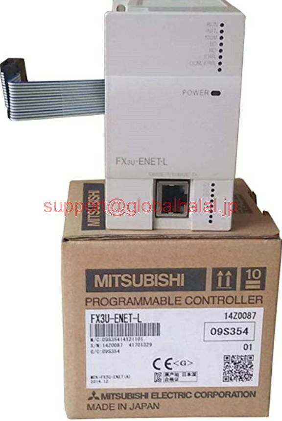 HITACHI - 新品【東京発★適格請求書★税込】MITSUBISHI/三菱 FX3U-ENET-L 【6ヶ月保証】