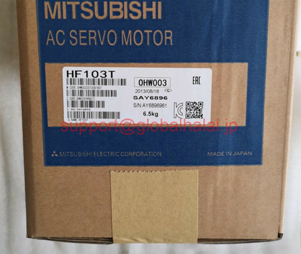 樂天商城 - 新品【東京発★適格請求書★税込】MITSUBISHI/三菱 HF103T サーボモーター【6ヶ月保証】