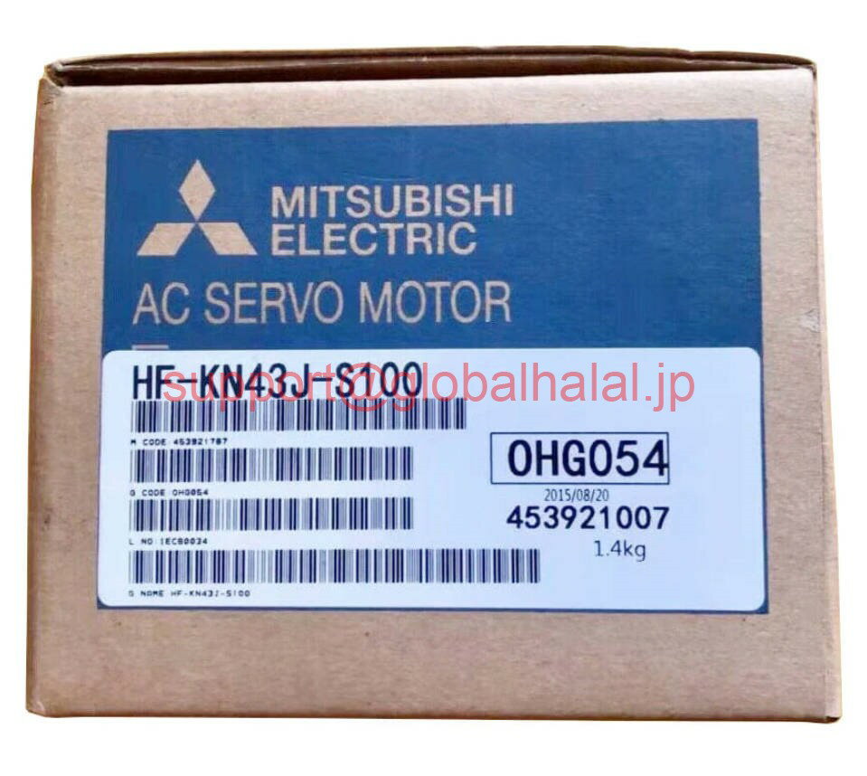 有显示器 18～20 吋 - 新品【東京発★適格請求書★税込】MITSUBISHI/三菱 HF-KN43J-S100 サーボモーター【6ヶ月保証】