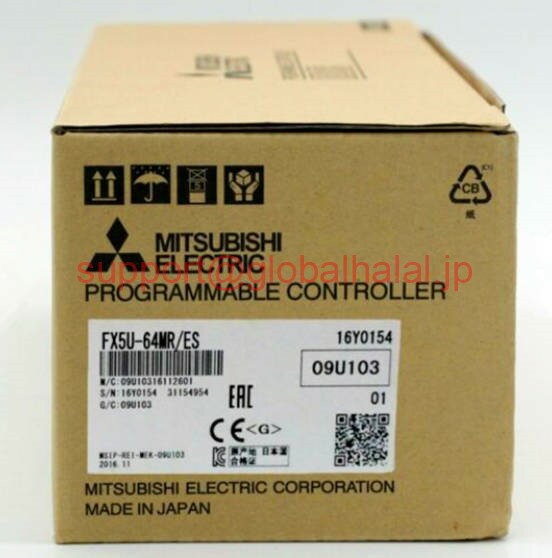 SHARP - 新品【東京発★適格請求書★税込】MITSUBISHI/三菱 シーケンサ FX5U-64MR/ES【6ヶ月保証】