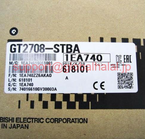 SHARP - 新品【東京発★適格請求書★税込】MITSUBISHI/三菱電機 GT2708-STBA　タッチパネル【6ヶ月保証】