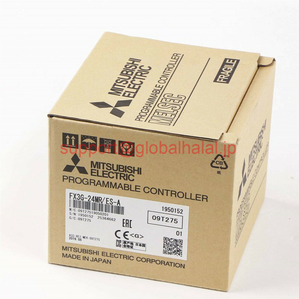 新品【東京発★適格請求書★税込】MITSUBISHI/三菱電機 シーケンサ FX3G-24MR/ES-A 【6ヶ月保証】